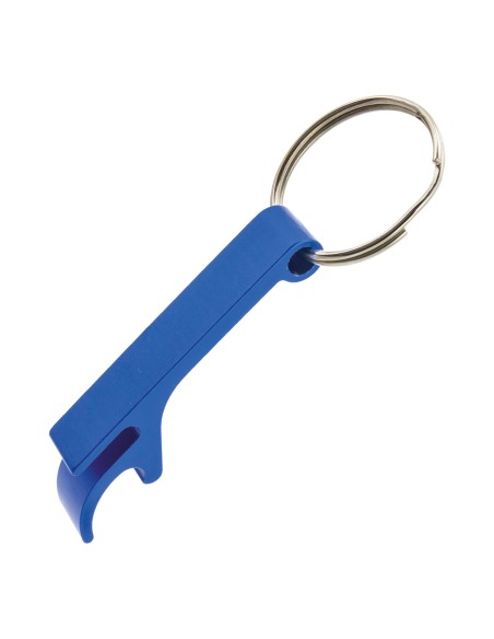 llavero personalizado B-458 azul, abridor