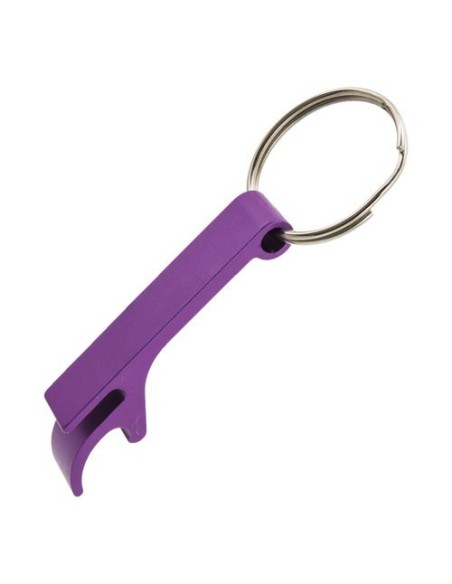 llavero personalizado B-458 lila, abridor