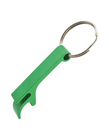 llavero personalizado B-458 verde, abridor
