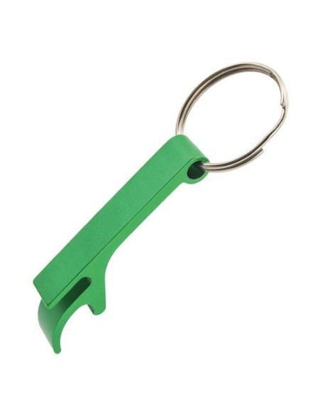 llavero personalizado B-458 verde, abridor