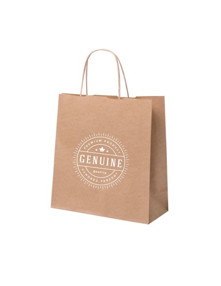 bolsas de papel kraft personalizadas a 1 color